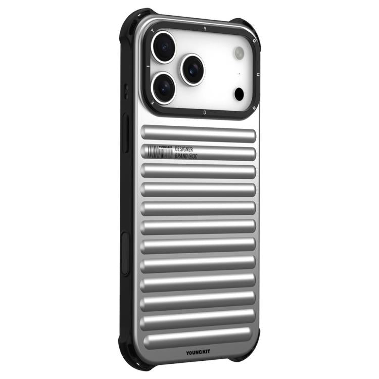 Custodia magnetica per telefono YOUNGKIT True Color con texture a valigia IMD in TPU., For iPhone 17 Pro Max, For iPhone 17 Pro