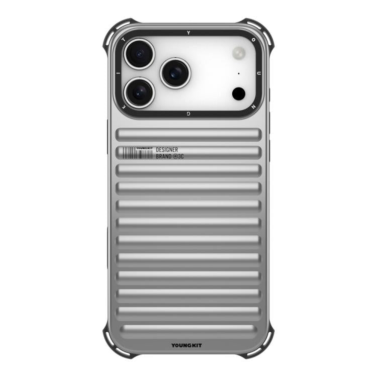 Custodia magnetica per telefono YOUNGKIT True Color con texture a valigia IMD in TPU., For iPhone 17 Pro Max, For iPhone 17 Pro