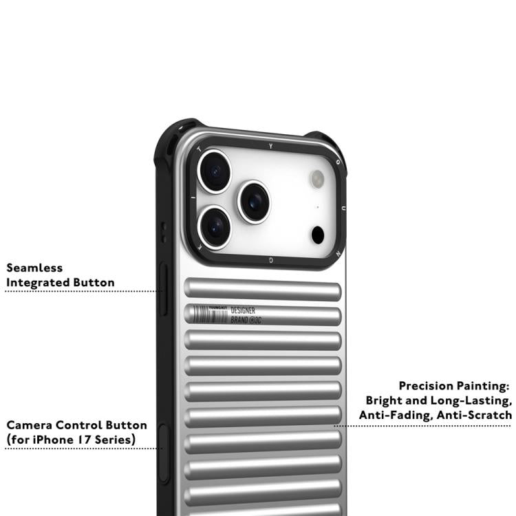 Custodia magnetica per telefono YOUNGKIT True Color con texture a valigia IMD in TPU., For iPhone 17 Pro Max, For iPhone 17 Pro