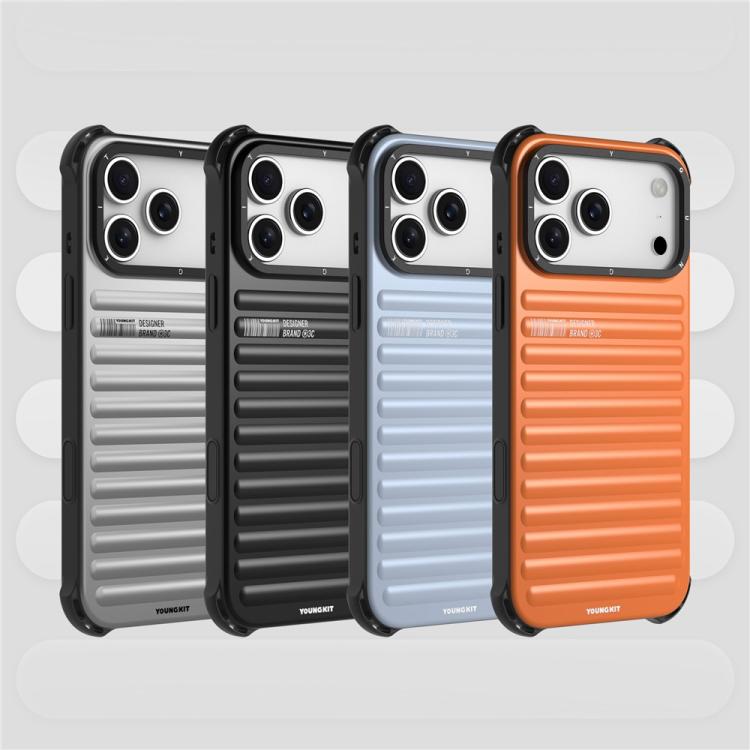 Custodia magnetica per telefono YOUNGKIT True Color con texture a valigia IMD in TPU., For iPhone 17 Pro Max, For iPhone 17 Pro