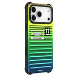 Custodia per telefono YOUNGKIT Secret Color Laser Gradient in lega di alluminio e TPU, For iPhone 17 Pro Max, For iPhone 17 Pro