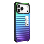 Custodia per telefono YOUNGKIT Secret Color Laser Gradient in lega di alluminio e TPU, For iPhone 17 Pro Max, For iPhone 17 Pro