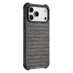 Custodia magnetica per telefono YOUNGKIT in tela TPU con texture effetto jeans., For iPhone 17 Pro Max, For iPhone 17 Pro