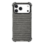 Custodia magnetica per telefono YOUNGKIT in tela TPU con texture effetto jeans., For iPhone 17 Pro Max, For iPhone 17 Pro