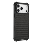 Custodia magnetica per telefono YOUNGKIT in tela TPU con texture effetto jeans., For iPhone 17 Pro Max, For iPhone 17 Pro