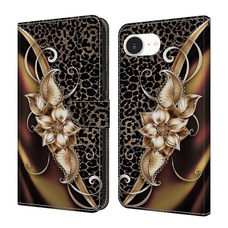 Custodia per telefono in ecopelle con effetto cristallo., For iPhone 17e / 16e