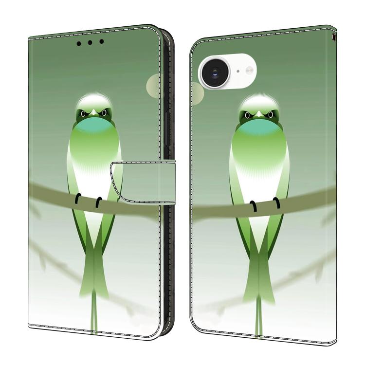 Custodia per telefono in ecopelle con effetto cristallo., For iPhone 17e / 16e