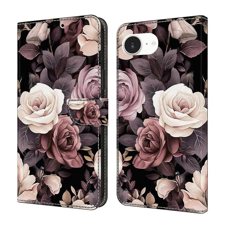 Custodia per telefono in ecopelle con effetto cristallo., For iPhone 17e / 16e