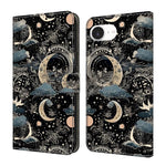 Custodia per telefono in ecopelle con effetto cristallo., For iPhone 17e / 16e