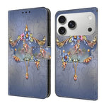 Custodia per telefono in ecopelle con effetto cristallo., For iPhone 17 Pro Max