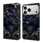 Custodia per telefono in ecopelle con effetto cristallo., For iPhone 17 Pro Max