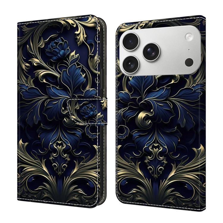 Custodia per telefono in ecopelle con effetto cristallo., For iPhone 17 Pro Max