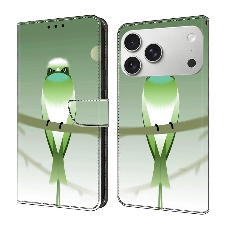 Custodia per telefono in ecopelle con effetto cristallo., For iPhone 17 Pro Max