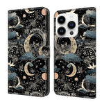 Custodia per telefono in ecopelle con effetto cristallo., For iPhone 16 Pro Max