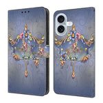 Custodia per telefono in ecopelle con effetto cristallo., For iPhone 16