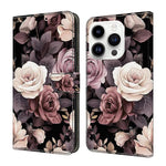 Custodia per telefono in ecopelle con effetto cristallo., For iPhone 15 Pro Max