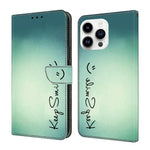 Custodia per telefono in ecopelle con effetto cristallo., For iPhone 15 Pro