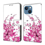 Custodia per telefono in ecopelle con effetto cristallo., For iPhone 14 / 13