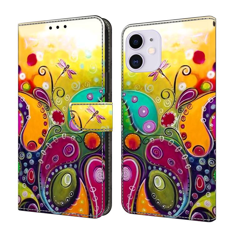 Custodia per telefono in ecopelle con effetto cristallo., For iPhone 11