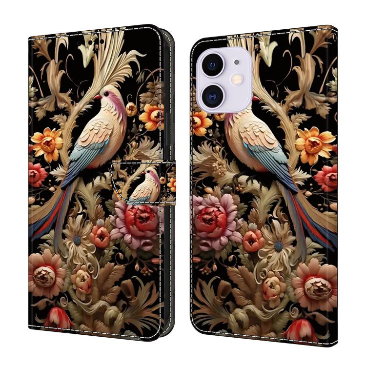 Custodia per telefono in ecopelle con effetto cristallo., For iPhone 11