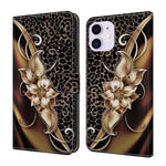 Custodia per telefono in ecopelle con effetto cristallo., For iPhone 11