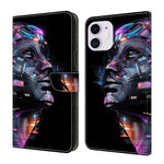 Custodia per telefono in ecopelle con effetto cristallo., For iPhone 11