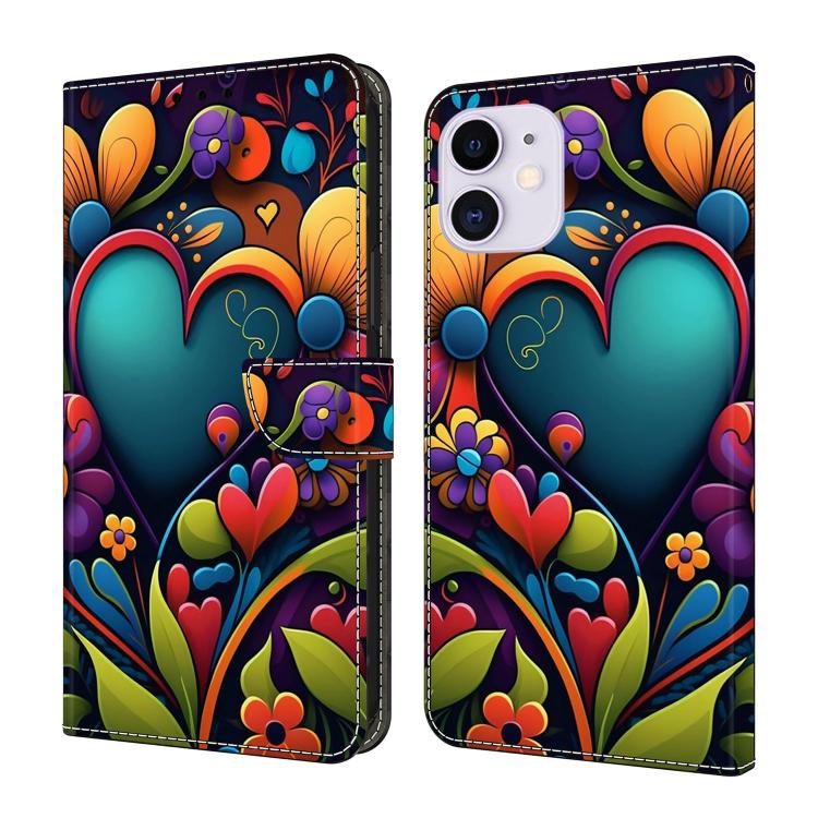 Custodia per telefono in ecopelle con effetto cristallo., For iPhone 11