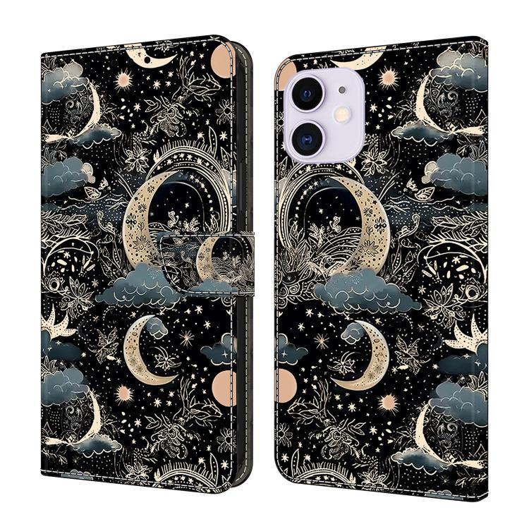 Custodia per telefono in ecopelle con effetto cristallo., For iPhone 11