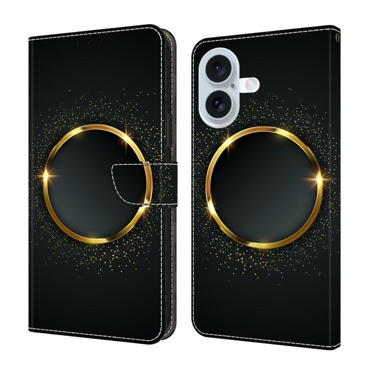 Custodia per telefono in ecopelle con effetto cristallo., For iPhone 17