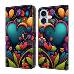 Custodia per telefono in ecopelle con effetto cristallo., For iPhone 17