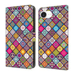 Custodia per telefono in ecopelle con effetto cristallo., For iPhone 17e / 16e
