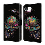 Custodia per telefono in ecopelle con effetto cristallo., For iPhone 17e / 16e