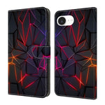 Custodia per telefono in ecopelle con effetto cristallo., For iPhone 17e / 16e