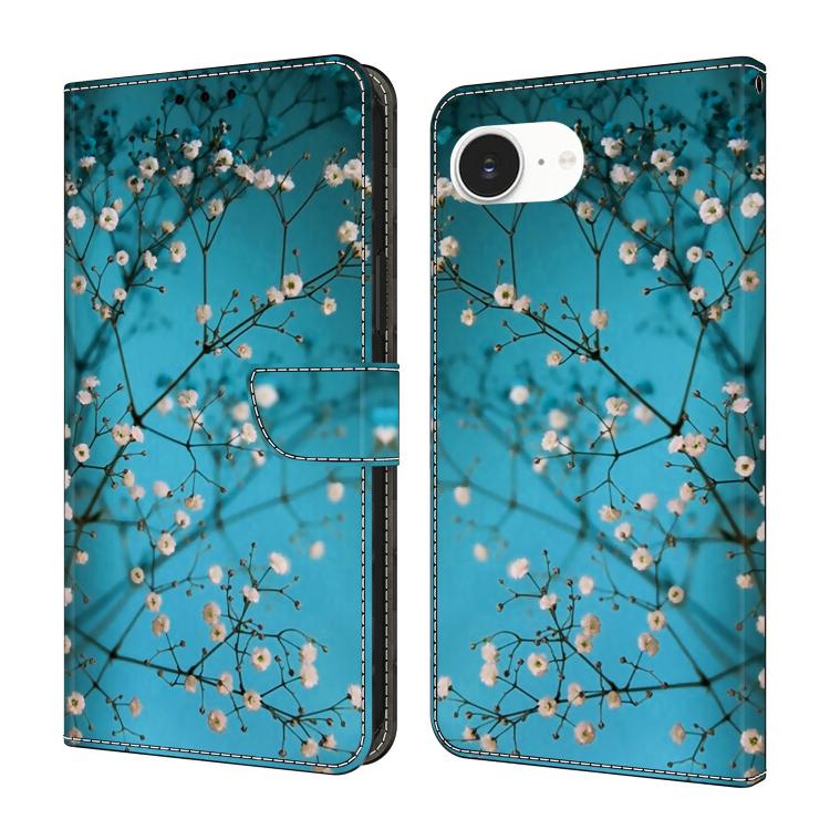 Custodia per telefono in ecopelle con effetto cristallo., For iPhone 17e / 16e