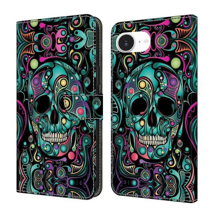 Custodia per telefono in ecopelle con effetto cristallo., For iPhone 17e / 16e