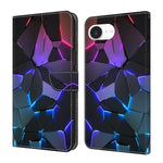 Custodia per telefono in ecopelle con effetto cristallo., For iPhone 17e / 16e
