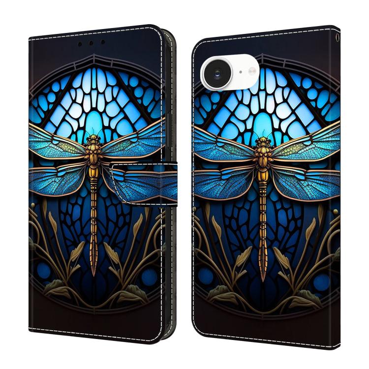 Custodia per telefono in ecopelle con effetto cristallo., For iPhone 17e / 16e