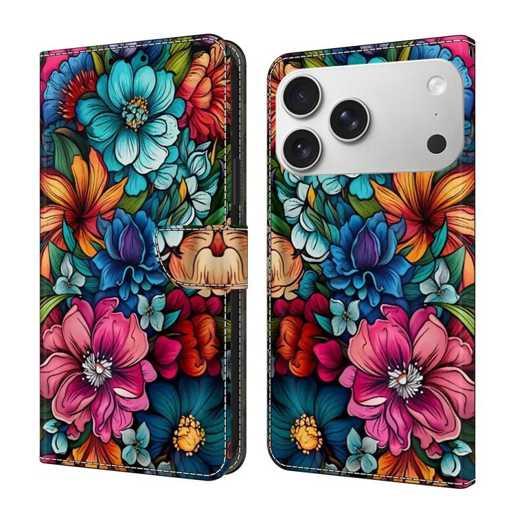 Custodia per telefono in ecopelle con effetto cristallo., For iPhone 17 Pro Max