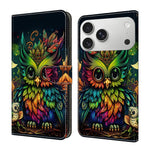 Custodia per telefono in ecopelle con effetto cristallo., For iPhone 17 Pro Max