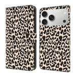 Custodia per telefono in ecopelle con effetto cristallo., For iPhone 17 Pro