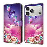 Custodia per telefono in ecopelle con effetto cristallo., For iPhone 17 Pro