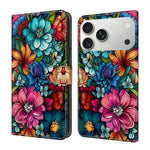 Custodia per telefono in ecopelle con effetto cristallo., For iPhone 17 Pro