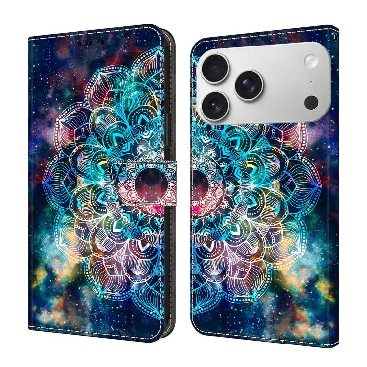 Custodia per telefono in ecopelle con effetto cristallo., For iPhone 17 Pro