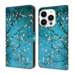 Custodia per telefono in ecopelle con effetto cristallo., For iPhone 16 Pro