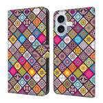 Custodia per telefono in ecopelle con effetto cristallo., For iPhone 16