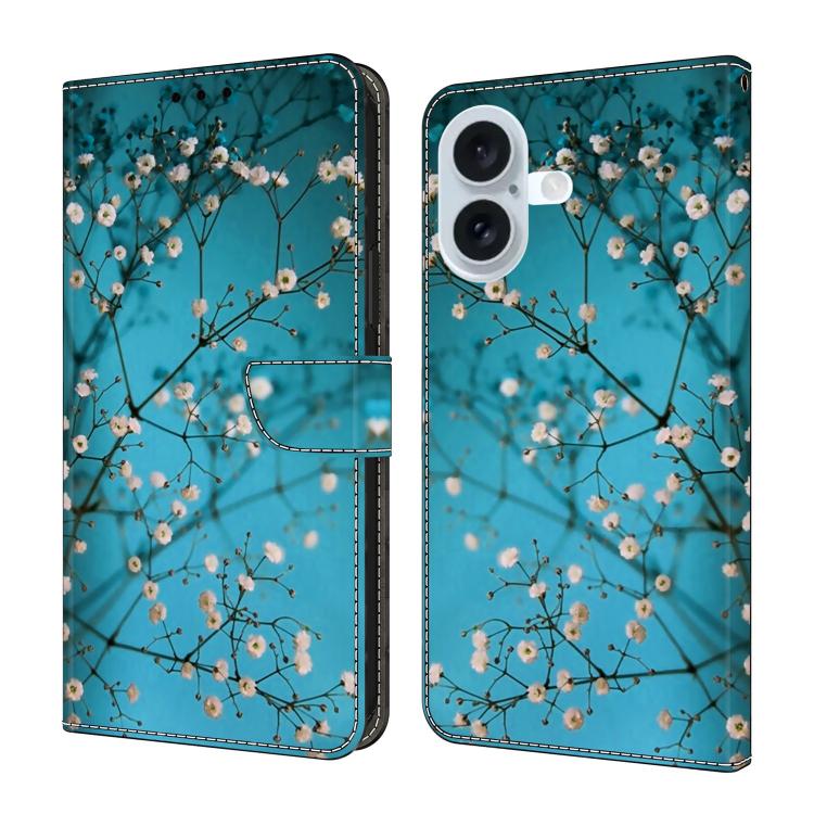 Custodia per telefono in ecopelle con effetto cristallo., For iPhone 16