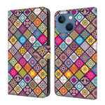 Custodia per telefono in ecopelle con effetto cristallo., For iPhone 14 / 13