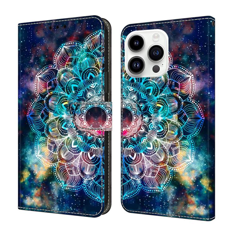 Custodia per telefono in ecopelle con effetto cristallo., For iPhone 14 Pro