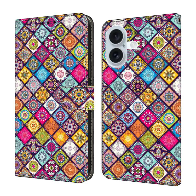 Custodia per telefono in ecopelle con effetto cristallo., For iPhone 17