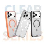 Custodia ibrida magnetica in TPU e PC YOUNGKIT Clear Series per telefono, For iPhone 17 Pro Max, For iPhone 17 Pro